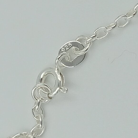 Vintage Puff Heart Charm Necklace - Picture 12 of 12